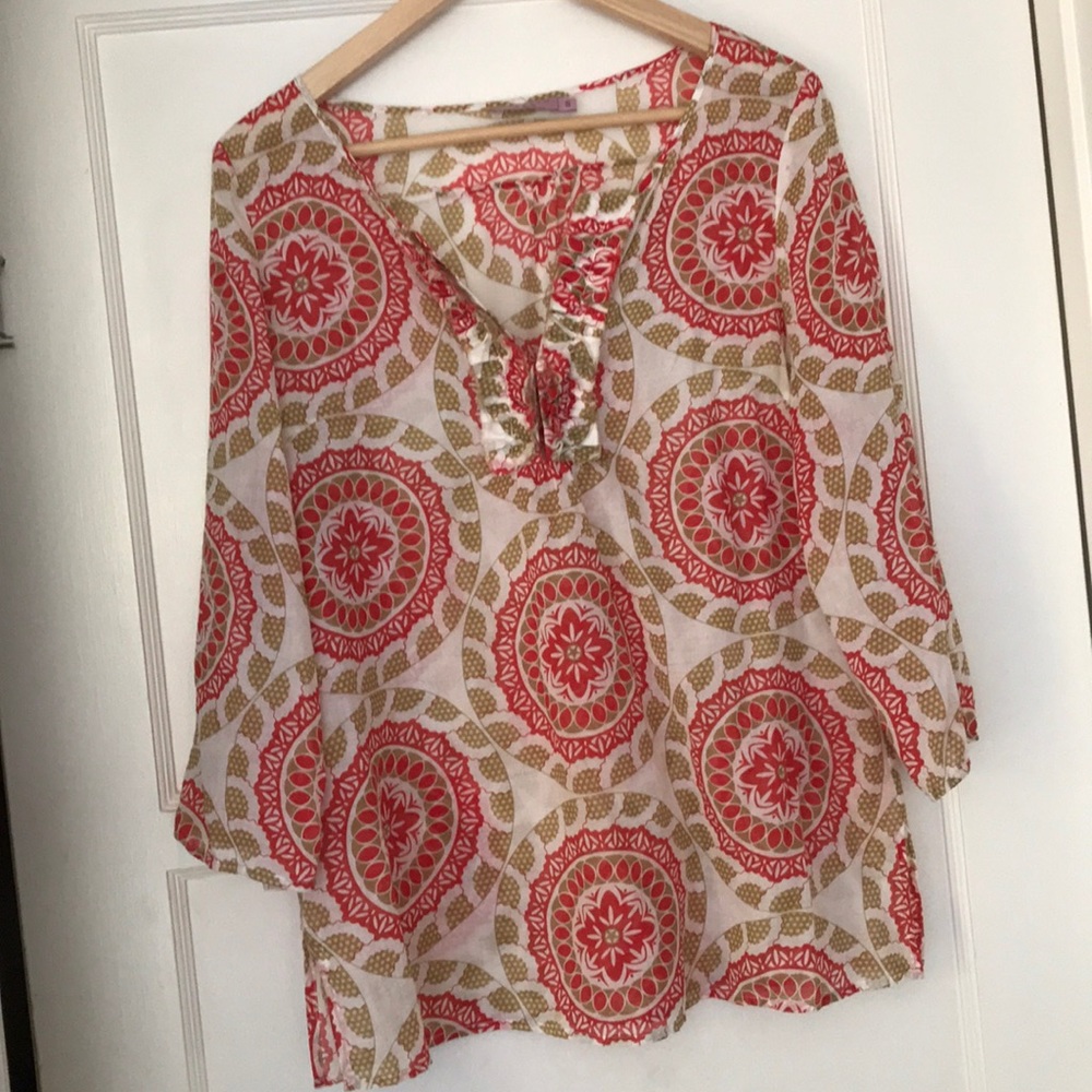 Popover cotton top by Calypso